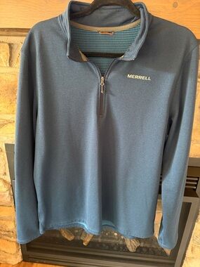 Merrell Men's Navy Blue Half-Zip Pullover